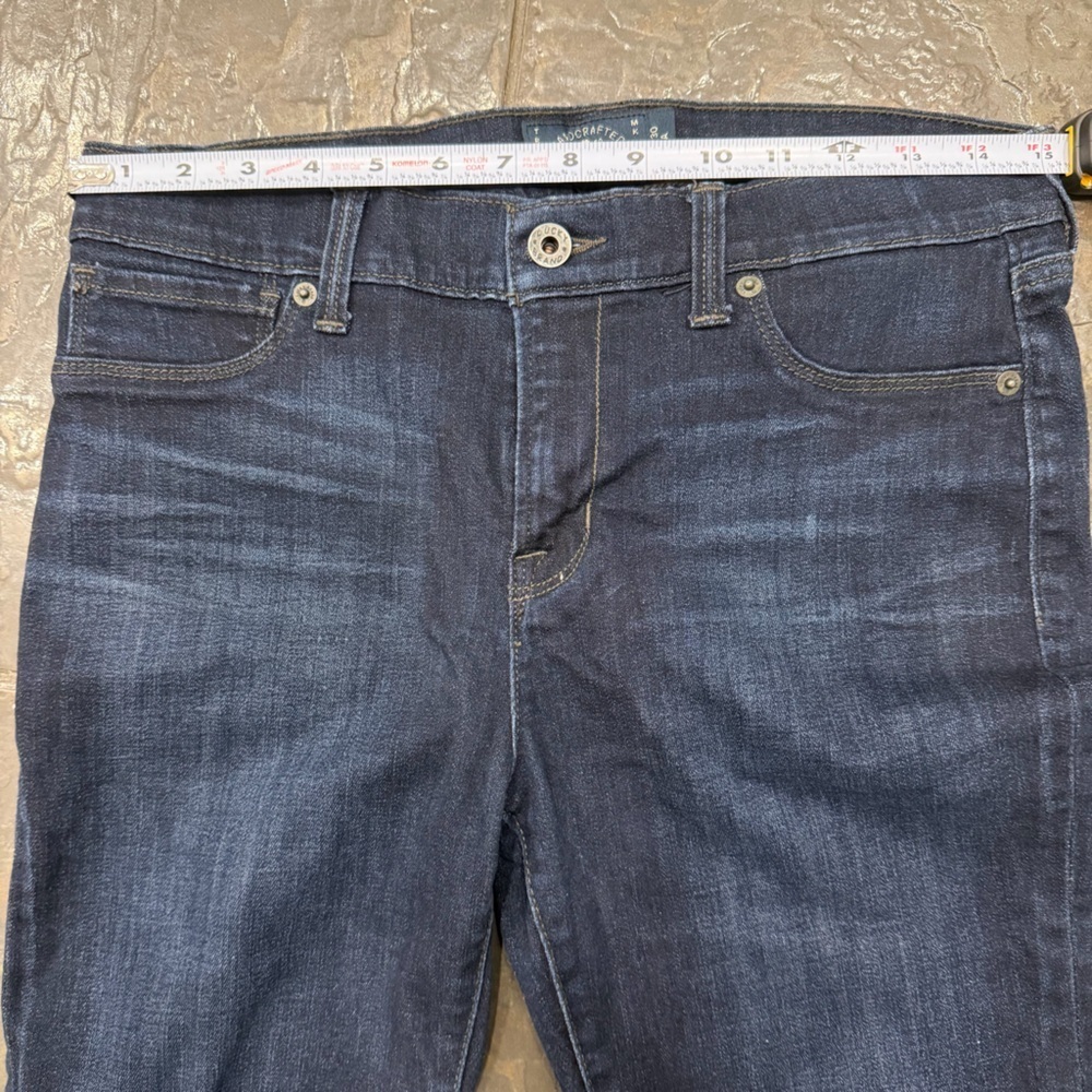 Lucky Brand Women's Deep Indigo Skinny Jeans Premium Denim Size 10 - Picture 6 of 10